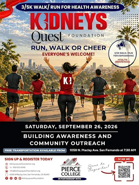 Kidneys Quest Foundation Walk/Run for Health Awareness