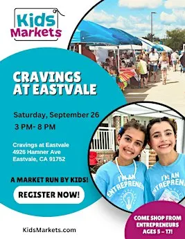 Kids Markets at Cravings at Eastvale