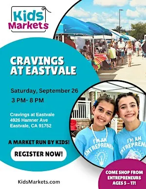 Kids Markets at Cravings at Eastvale
