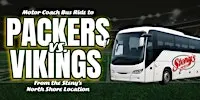 Steny's North Shore | Motor Coach Bus to Packers vs Vikings