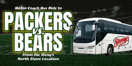 Steny's North Shore | Motor Coach Bus to Packers vs Bears