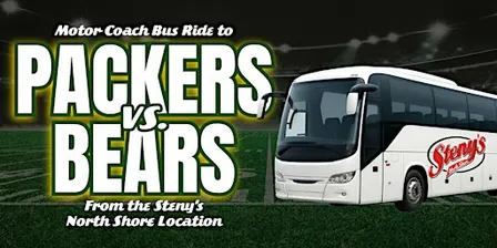 Steny's North Shore | Motor Coach Bus to Packers vs Bears