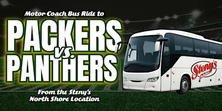 Steny's North Shore | Motor Coach Bus to Packers vs Panthers