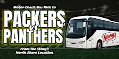 Steny's North Shore | Motor Coach Bus to Packers vs Panthers