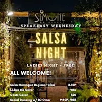 Friendsgiving Salsa Night at Simone | Every Wednesday in Houston 11/25