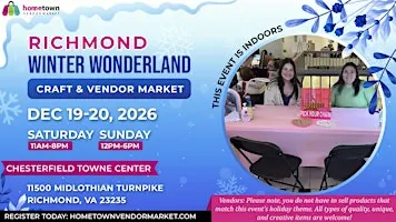 Richmond Winter Wonderland Craft & Vendor Market