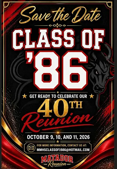 Mount Miguel High School Class of 1`986 - 40th Reunion