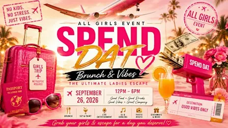 SPEND DAT : Brunch and Paint Ladies Lock in