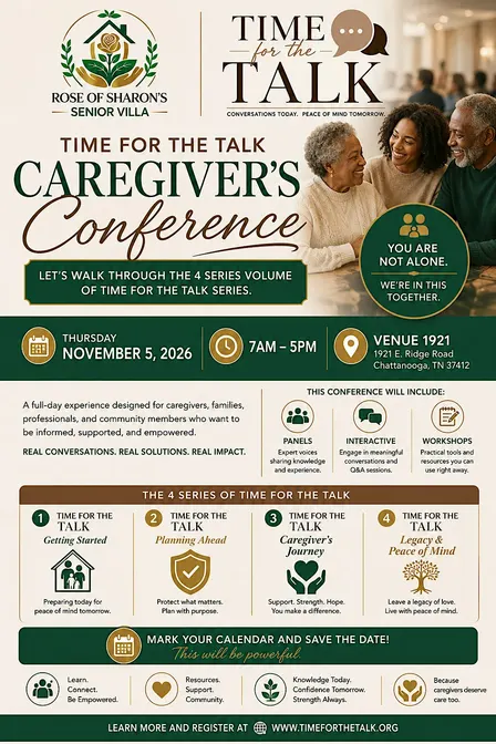 Time For The Talk Caregiver's Conference
