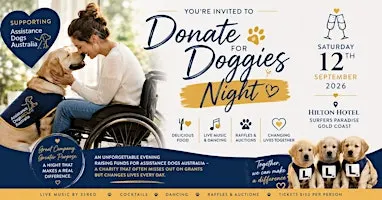 Donate for Doggies Fundraiser for Assistance Dogs Australia!