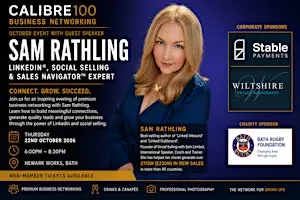 Calibre 100 October Event with Sam Rathling: Turn LinkedIn Into Real Sales