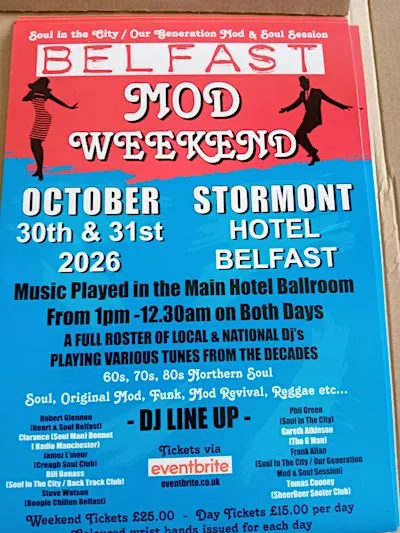 Belfast Mod Weekend