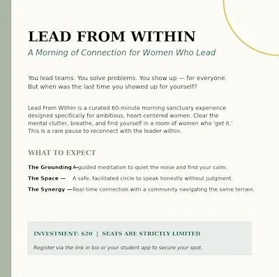 Lead from Within