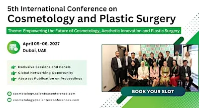 5th International Conference on Cosmetology and Plastic Surgery
