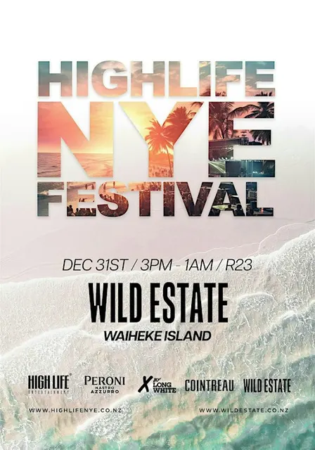 Highlife New Years Eve - Waiheke Island