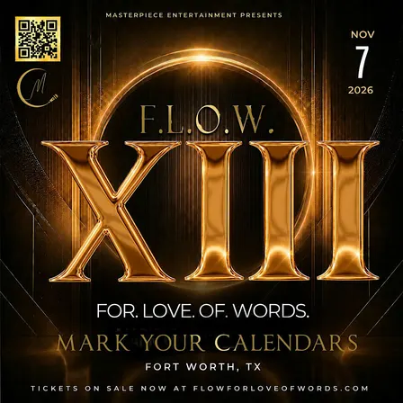 MasterPiece Presents F.L.O.W. - For Love Of Words - One Night Only