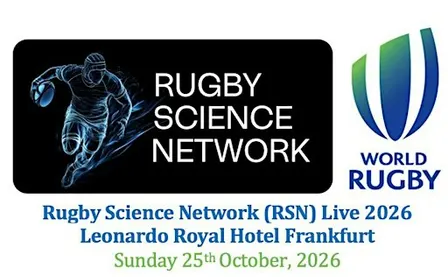 Rugby Science Network RSN live 2026 - In person attendance