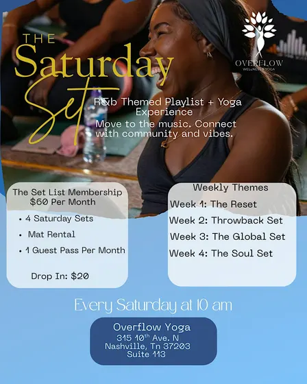 Copy of The Saturday Set | R&B Yoga Experience