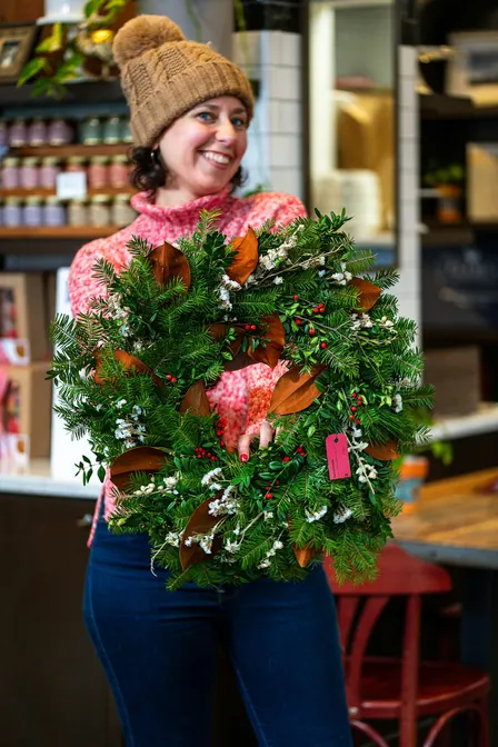 DESIGN & SIP: Winter Evergreen Wreath Making with Moonrose Farm