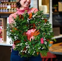 DESIGN & SIP: Winter Evergreen Wreath Making with Moonrose Farm