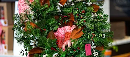 DESIGN & SIP: Winter Evergreen Wreath Making with Moonrose Farm