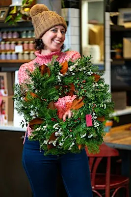 DESIGN & SIP: Winter Evergreen Wreath Making with Moonrose Farm