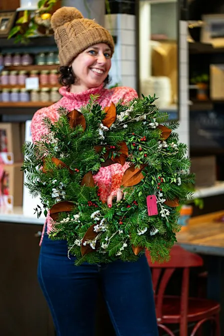 DESIGN & SIP: Winter Evergreen Wreath Making with Moonrose Farm