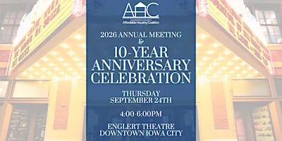 2026 Annual Meeting & 10-Year Anniversary Celebration