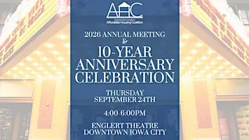 2026 Annual Meeting & 10-Year Anniversary Celebration