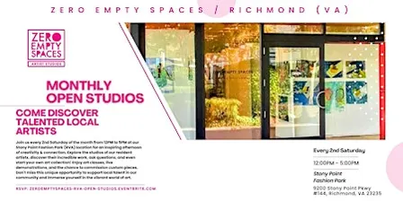 Zero Empty Spaces (Richmond, Virginia) Open Studios