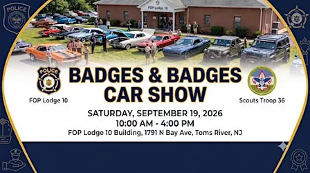 FOP Lodge 10 and Scout Troop 36 Present Badges & Badges 2026