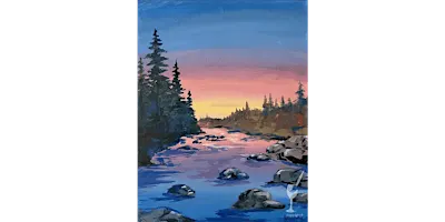 Creek at Dusk - Paint and Sip in New Braunfels | Classpop!™
