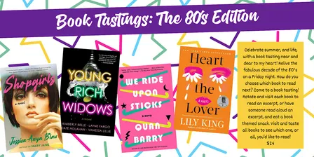 Book Tastings: The 80's Edition