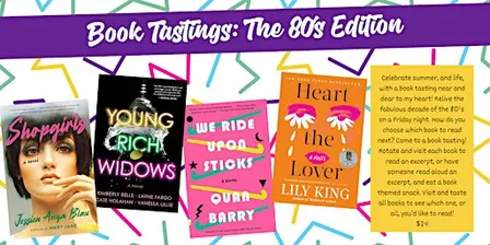 Book Tastings: The 80's Edition