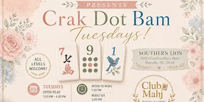 Crack Dot Bam Tuesdays!!