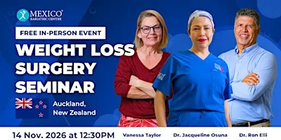 Auckland, NZ Free Bariatric Seminar with Dr. Osuna + $2,000 OFF Giveaway