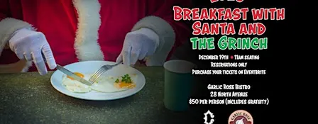 Breakfast with Santa and the Grinch - December 19