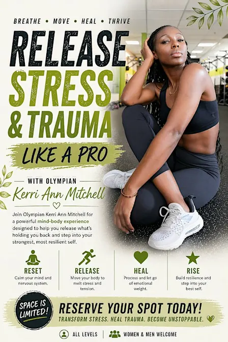 MISSISSAUGA -Stress&Trauma Informed Stretching w/Olympian KerriAnn Mitchell
