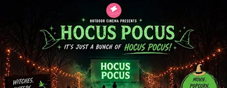 Hocus Pocus Halloween Outdoor Cinema in Bath