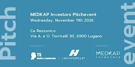 MEDKAP Investor's Pitchevent in Lugano