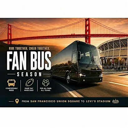 11/08/26: San Francisco Fan Bus – Round‑Trip Shuttle for Raiders vs. 49ers