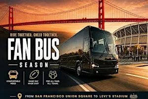 9/27/26: San Francisco Fan Bus – Round‑Trip Shuttle for Cardinals vs. 49ers