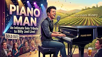 "Piano Man" – An Intimate Solo Tribute to Billy Joel Live!