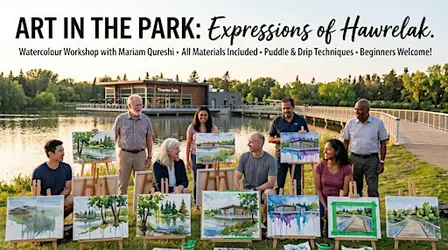 Art in the Park: Watercolour Workshop at Hawrelak Park