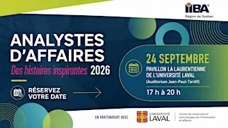 BA Talk 2026 – Analystes d’affaires, des histoires inspirantes