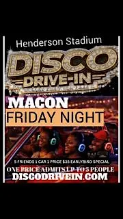 DISCO DRIVE-IN NIGHT OF R&B AND SOUTHERN SOUL 1 TICKET ADMITS UP TO 5 FOLKS