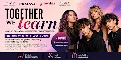Together We Learn Hair Show Cosmo Student Day