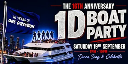 1D Boat Party | 16 Years of One Direction | Newcastle Harbour