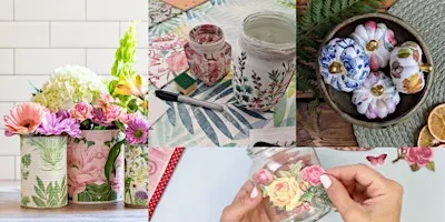 Create with Katie: Decoupage Ornaments