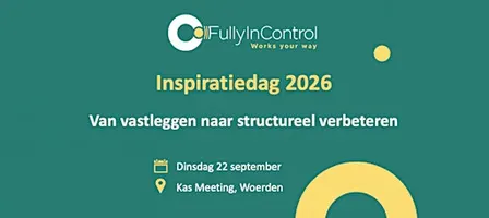Inspiratiedag 2026 - Van vastleggen naar structureel verbeteren